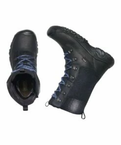 Top 10 ❤️ KEEN Black & Navy Greta Waterproof Leather Tall Hiking Boot - 👩 Women ✨ -KEEN shop zu105571046 alt 4 tm1651776207