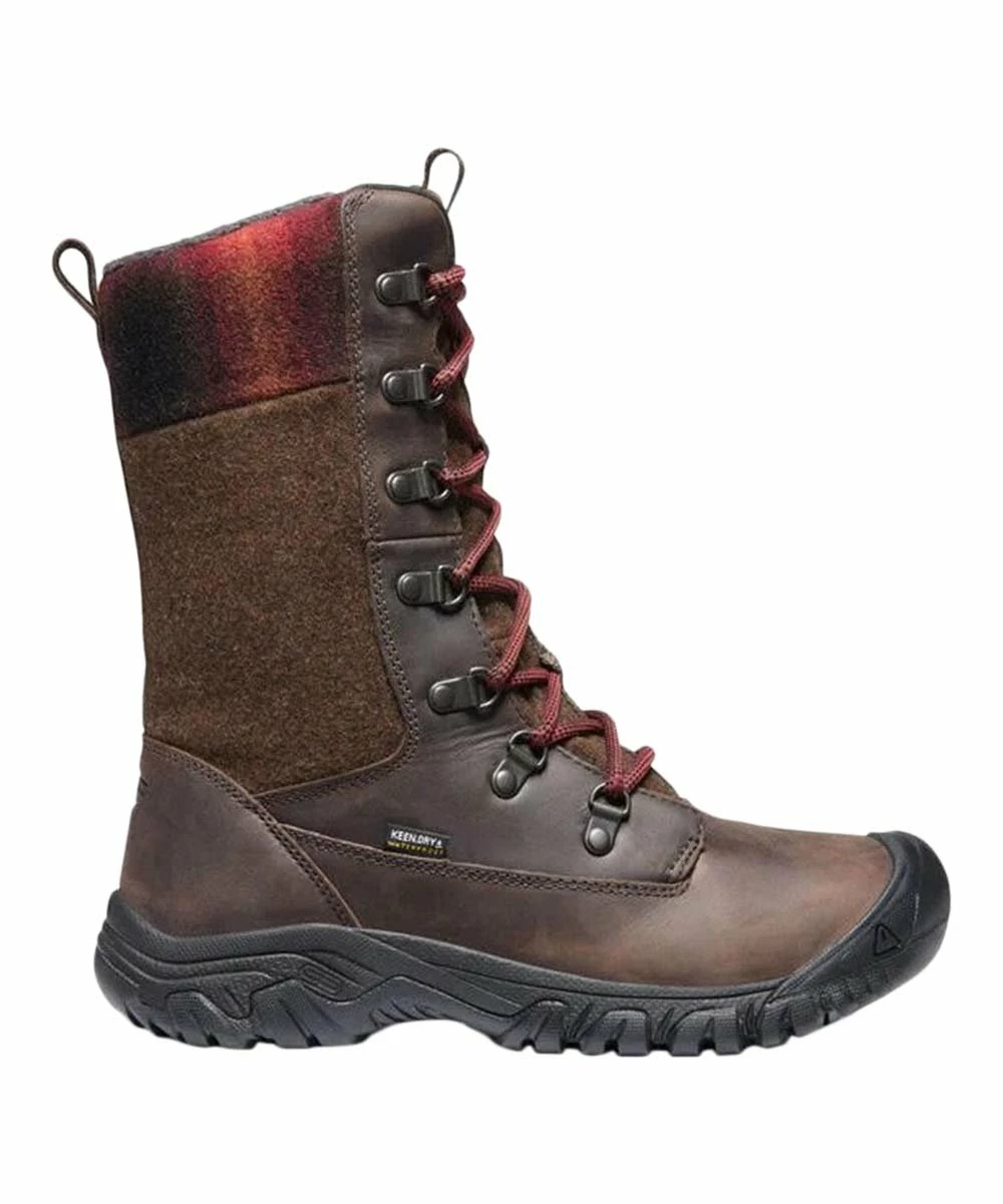Hot Sale π₯° KEEN Chestnut & Mulch Greta Waterproof Leather Tall Hiking Boot - π© Women π 4 Hot Sale π₯° KEEN Chestnut & Mulch Greta Waterproof Leather Tall Hiking Boot - π© Women π - Image 2