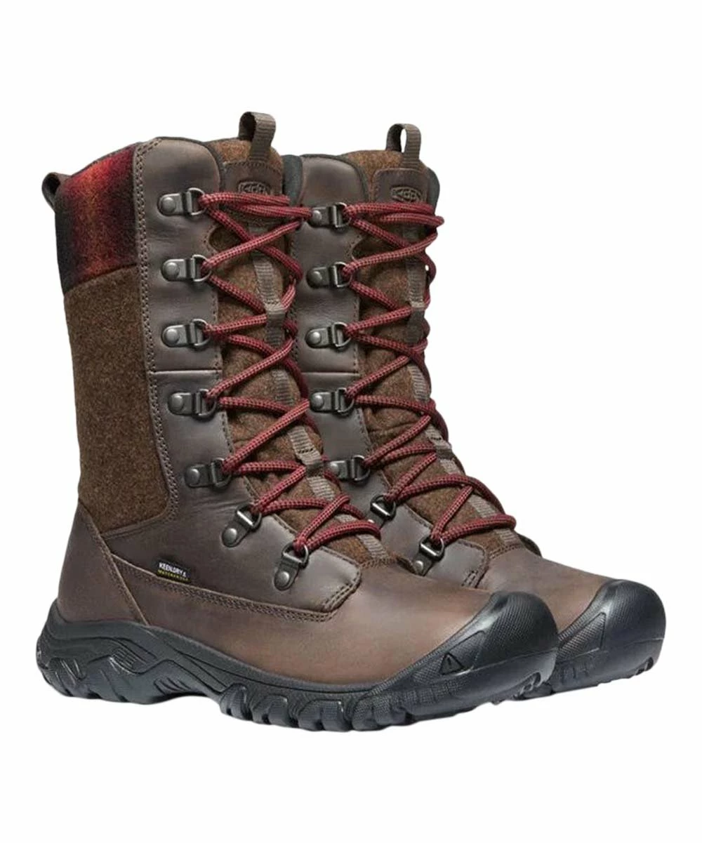 Hot Sale π₯° KEEN Chestnut & Mulch Greta Waterproof Leather Tall Hiking Boot - π© Women π 5 Hot Sale π₯° KEEN Chestnut & Mulch Greta Waterproof Leather Tall Hiking Boot - π© Women π - Image 3