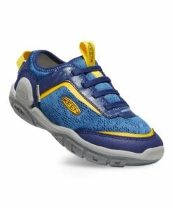 Discount 🔥 KEEN Blue & Bright Cobalt Knotch Tracer 👟 Sneaker - Boys For Kids ⭐