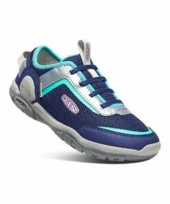 Brand new β KEEN Blue Depths & Silver Knotch Tracer π Sneaker - Kids π