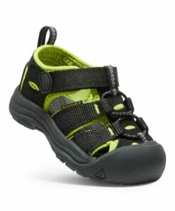 Promo π KEEN Black & Lime Green Newport H2 π©΄ Sandal - Boys For Kids π