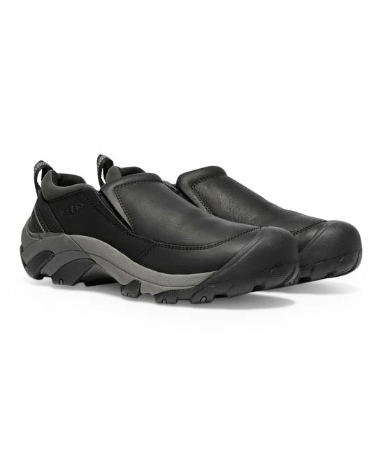 Best Sale π KEEN Gray & Black Targhee II Soho Leather Loafer - Men π 5 Best Sale π KEEN Gray & Black Targhee II Soho Leather Loafer - Men π - Image 3