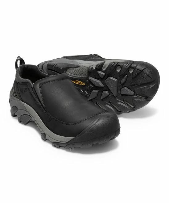 Best Sale π KEEN Gray & Black Targhee II Soho Leather Loafer - Men π 6 Best Sale π KEEN Gray & Black Targhee II Soho Leather Loafer - Men π - Image 4