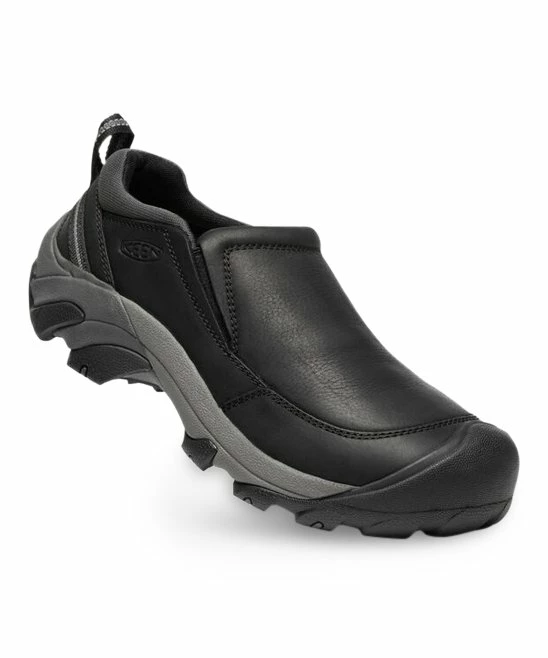Best Sale π KEEN Gray & Black Targhee II Soho Leather Loafer - Men π 3 Best Sale π KEEN Gray & Black Targhee II Soho Leather Loafer - Men π