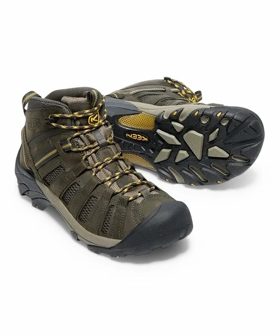 Hot Sale π KEEN Raven & Tawny Olive Voyageur Mid Leather Hiking Boot - Men β 5 Hot Sale π KEEN Raven & Tawny Olive Voyageur Mid Leather Hiking Boot - Men β - Image 3