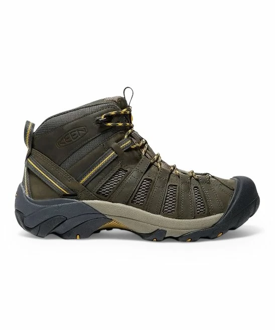 Hot Sale π KEEN Raven & Tawny Olive Voyageur Mid Leather Hiking Boot - Men β 7 Hot Sale π KEEN Raven & Tawny Olive Voyageur Mid Leather Hiking Boot - Men β - Image 5
