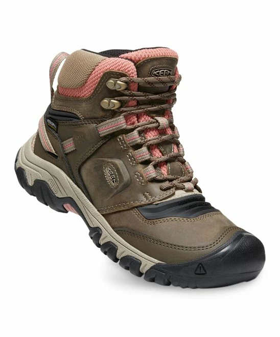 Flash Sale β KEEN Timberwolf & Brick Dust Ridge Flex Mid Waterproof Leather Hiking Boot - π© Women π 3 Flash Sale β KEEN Timberwolf & Brick Dust Ridge Flex Mid Waterproof Leather Hiking Boot - π© Women π