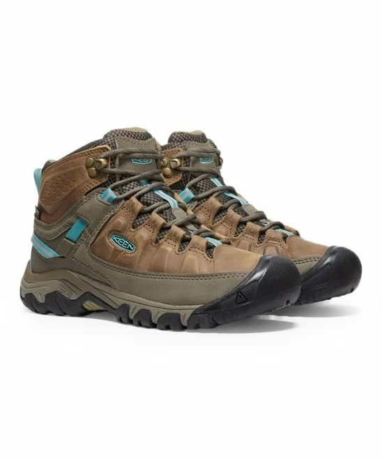 Promo β¨ KEEN Toasted Coconut & Porcelain Targhee III Mid Waterproof Leather Hiking Boot - π© Women βοΈ 6 Promo β¨ KEEN Toasted Coconut & Porcelain Targhee III Mid Waterproof Leather Hiking Boot - π© Women βοΈ - Image 4