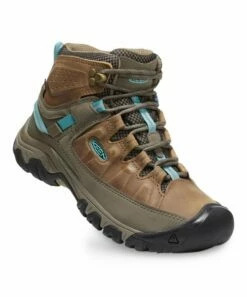 Promo ✨ KEEN Toasted Coconut & Porcelain Targhee III Mid Waterproof Leather Hiking Boot - 👩 Women ✔️
