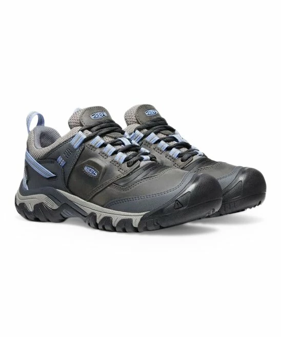 Coupon π₯ KEEN Steel Gray & Hydrangea Ridge Flex Waterproof Leather Hiking π Shoe - π© Women β¨ 5 Coupon π₯ KEEN Steel Gray & Hydrangea Ridge Flex Waterproof Leather Hiking π Shoe - π© Women β¨ - Image 3