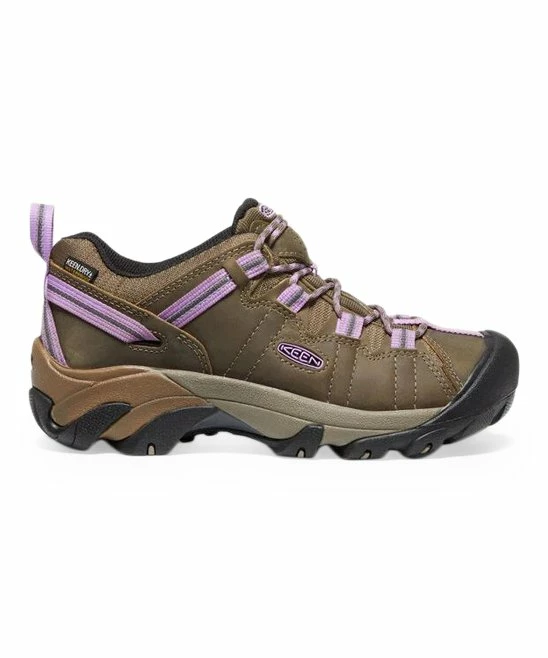 Flash Sale π KEEN Timberwolf & English Lavender Targhee II Waterproof Leather Hiking π Shoe - π© Women β¨ - Image 2