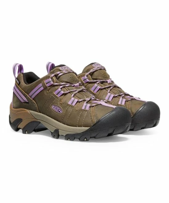 Flash Sale π KEEN Timberwolf & English Lavender Targhee II Waterproof Leather Hiking π Shoe - π© Women β¨ - Image 3