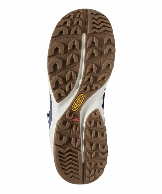 Best deal π KEEN Vintage Indigo & Harbor Gray NXIS EVO Mid Waterproof Hiking Boot - π© Women β¨ - Image 2