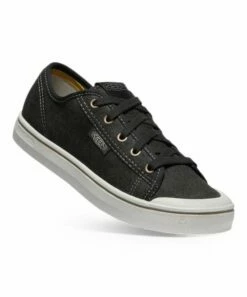 Best reviews of ⭐ KEEN Black & Silver Birch Elsa Harvest Leather 👟 Sneaker - 👩 Women ✔️