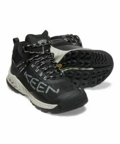 Wholesale 😀 KEEN Black & Blue Glass NXIS EVO Mid Waterproof Hiking Boot - 👩 Women 👏 -KEEN shop zu108870902 alt 4 tm1664391521