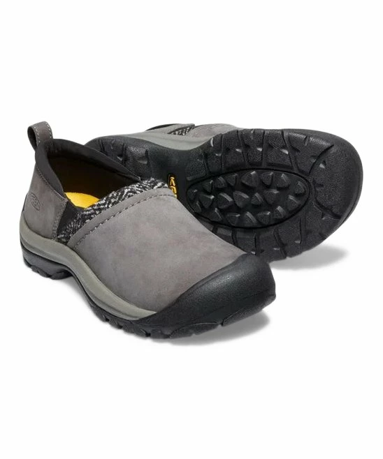 Budget π KEEN Black & Steel Gray Kaci III Winter Leather Loafer - π© Women β - Image 5