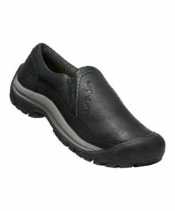 Budget 😀 KEEN Black & Steel Gray Kaci III Winter Leather Loafer - 👩 Women ⭐