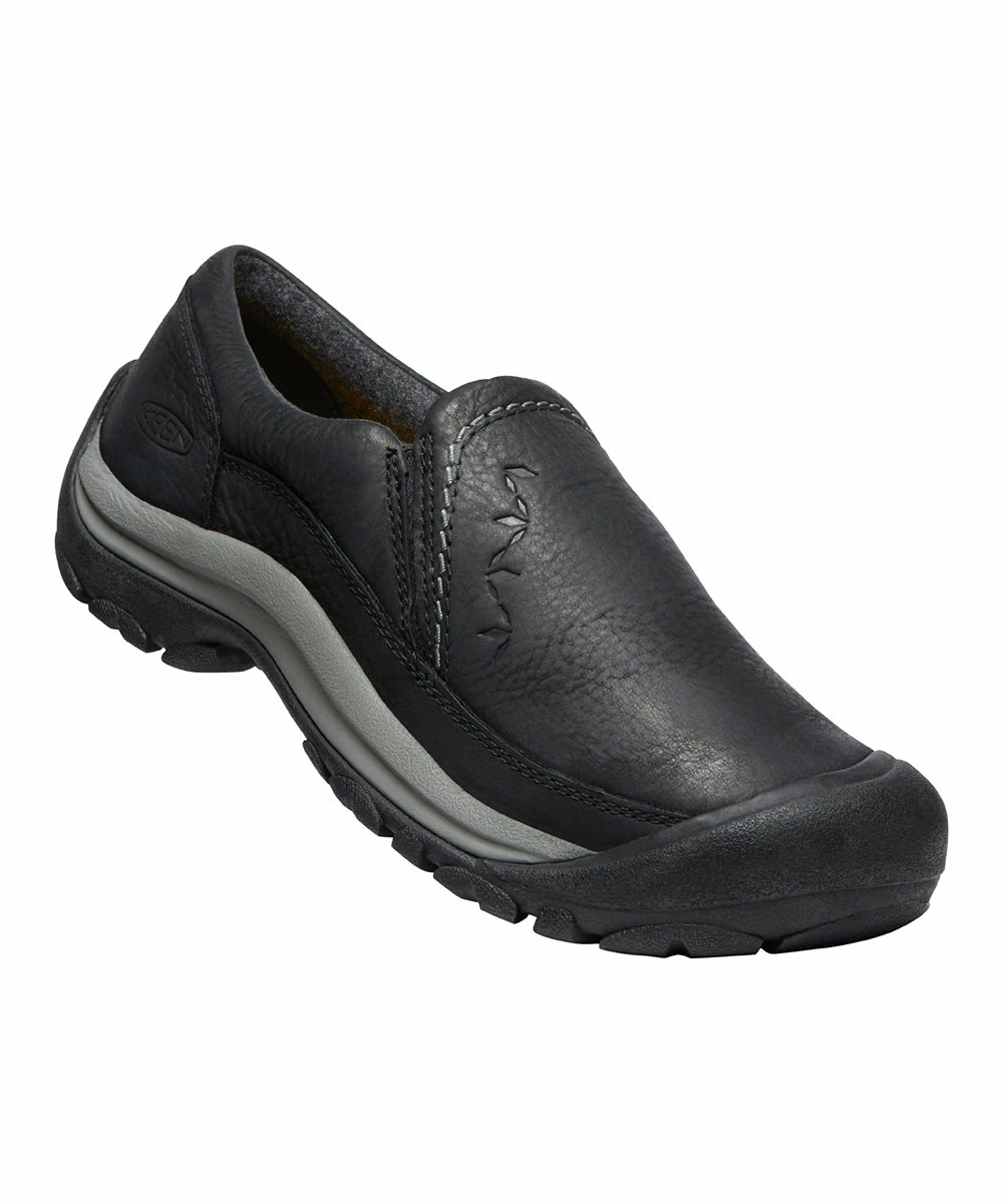 Budget π KEEN Black & Steel Gray Kaci III Winter Leather Loafer - π© Women β