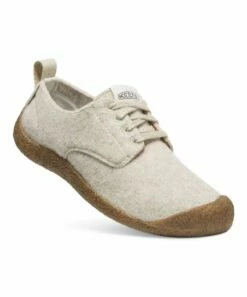 New 🔔 KEEN Beige Felt & Birch Mosey Derby 👟 Sneaker - 👩 Women 😀