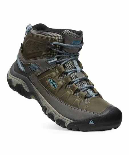 Hot Sale β€οΈ KEEN Magnet & Atlantic Blue Targhee III Mid Waterproof Leather Hiking Boot - π© Women π 3 Hot Sale β€οΈ KEEN Magnet & Atlantic Blue Targhee III Mid Waterproof Leather Hiking Boot - π© Women π