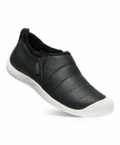 New ✔️ KEEN Black Perf Howser Harvest Leather Slipper - 👩 Women 🎁