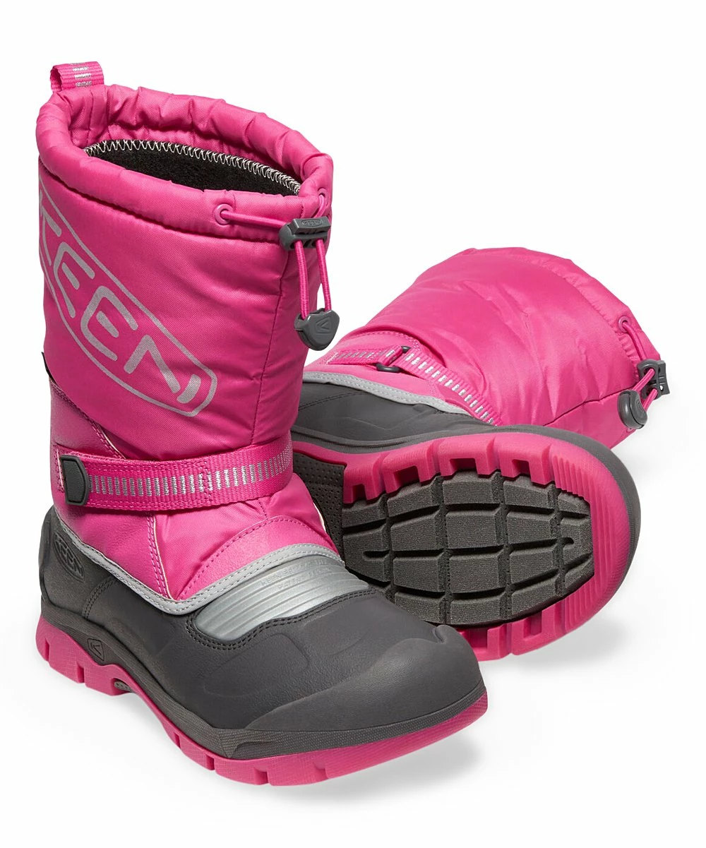 Coupon π KEEN Fuchsia Purple & Silver Snow Troll Waterproof Boot - π§ Girls For Kids π - Image 3