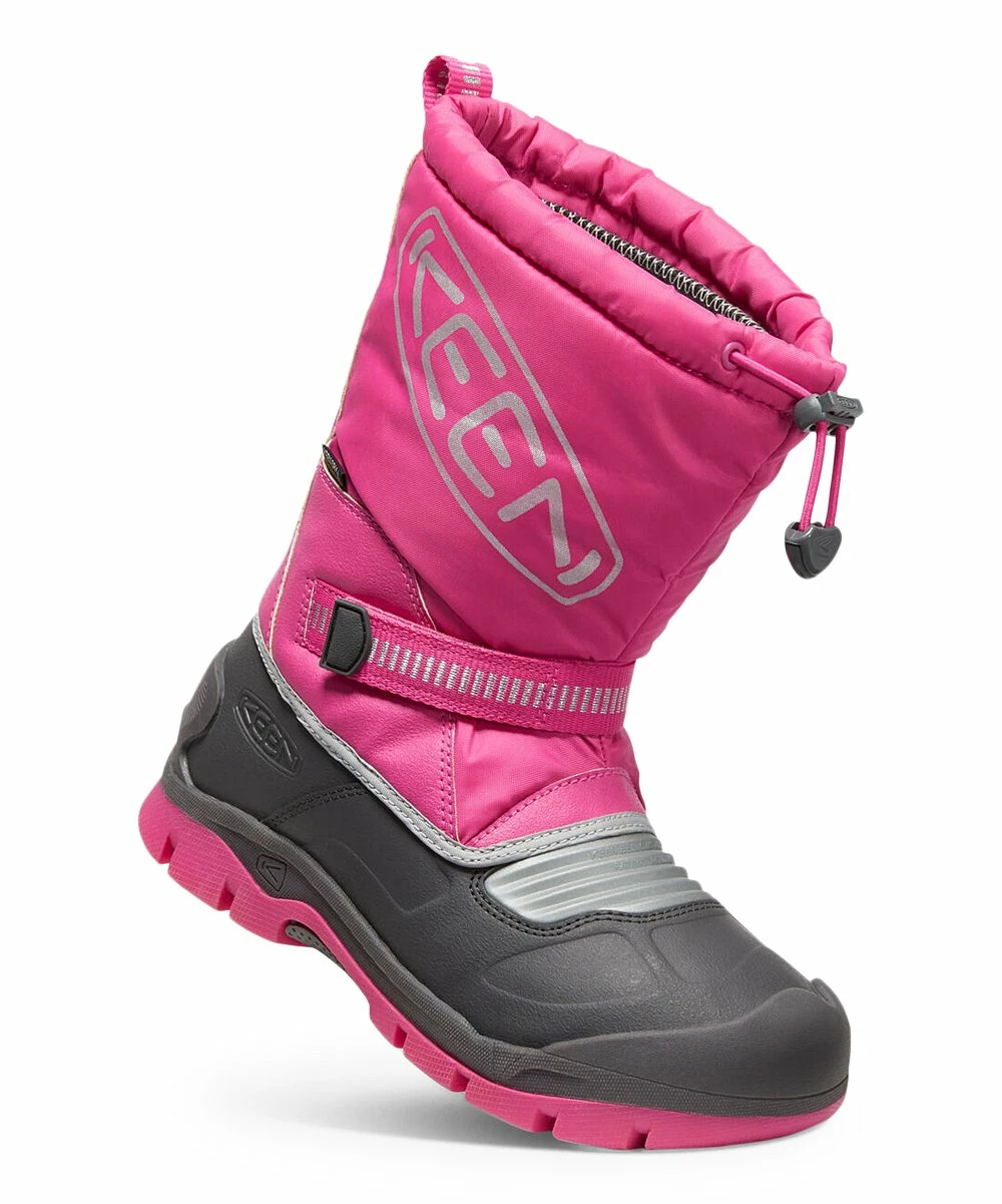 Coupon π KEEN Fuchsia Purple & Silver Snow Troll Waterproof Boot - π§ Girls For Kids π