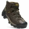 Best Pirce 😀 KEEN Canteen & Dark Olive Targhee II Mid Waterproof Leather Hiking Boot - Men ✨