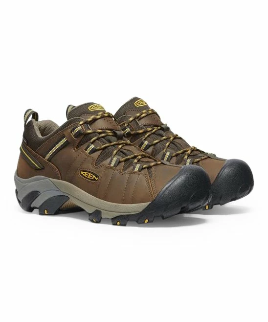 Outlet π KEEN Cascade Brown & Golden Yellow Targhee II Waterproof Leather Hiking π Shoe - Men π 6 Outlet π KEEN Cascade Brown & Golden Yellow Targhee II Waterproof Leather Hiking π Shoe - Men π - Image 4