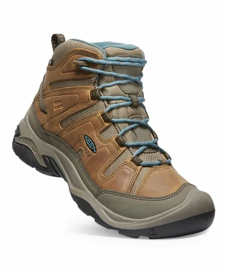Deals β¨ KEEN Toasted Coconut & North Atlantic Circadia Mid Waterproof Leather Hiking Boot - π© Women π 3 Deals β¨ KEEN Toasted Coconut & North Atlantic Circadia Mid Waterproof Leather Hiking Boot - π© Women π