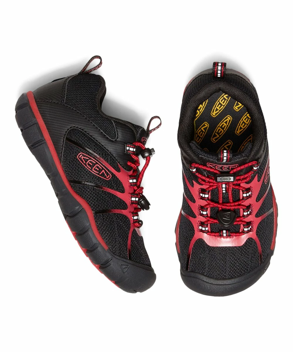 Best Sale π― KEEN Black & Red Carpet Chandler 2 CNX π Sneaker - Boys For Kids π - Image 4