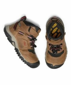 Outlet π KEEN Bison & Red Carpet Ridge Flex Mid Waterproof Hiking Boot - Kids β 10 Outlet π KEEN Bison & Red Carpet Ridge Flex Mid Waterproof Hiking Boot - Kids β -KEEN shop zu108876992 alt 3 tm1664227841