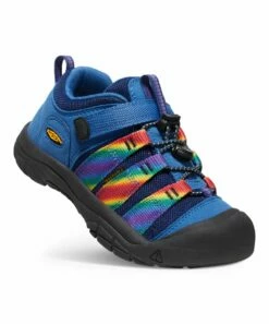 Buy 😉 KEEN Bright Cobalt & Red Newport H2SHO 🩴 Sandal - Kids 💯