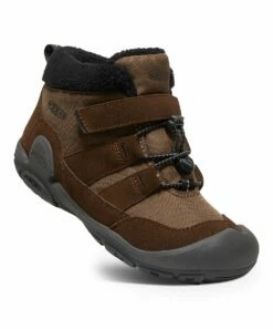 Cheap 👏 KEEN Dark Earth & Black Knotch Chukka Boot - Kids 😍