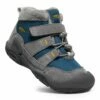 Discount ✔️ KEEN Steel Gray & Blue Wing Teal Knotch Chukka Boot - Boys For Kids 😍