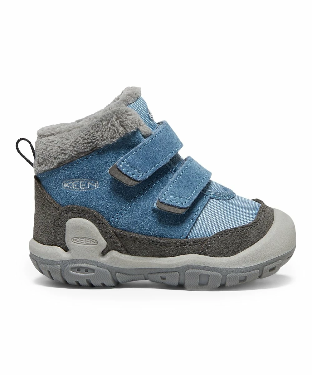 Discount π KEEN Magnet & Blue Shadow Knotch Double-Strap Suede Chukka Boot - Boys For Kids π― 4 Discount π KEEN Magnet & Blue Shadow Knotch Double-Strap Suede Chukka Boot - Boys For Kids π― - Image 2