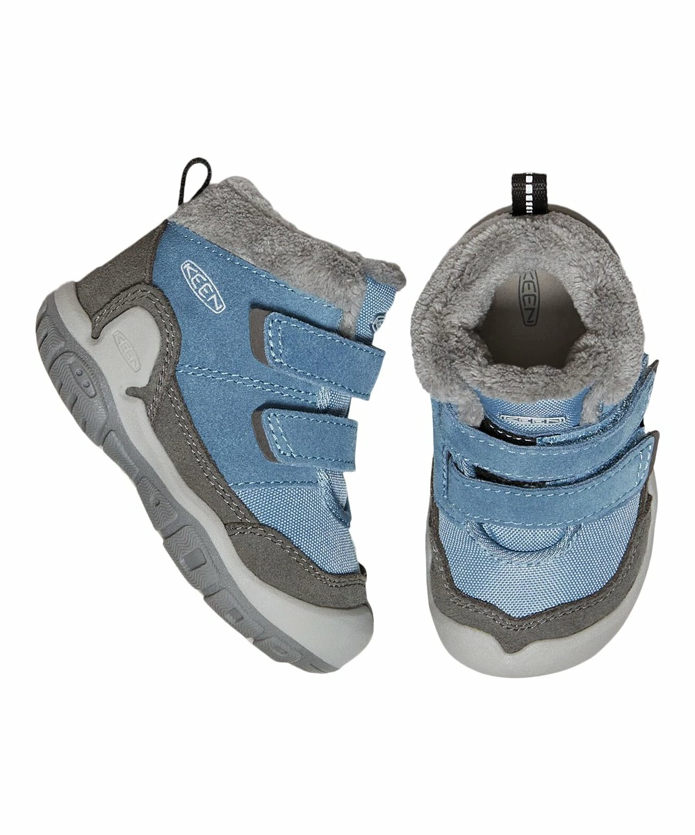 Discount π KEEN Magnet & Blue Shadow Knotch Double-Strap Suede Chukka Boot - Boys For Kids π― 6 Discount π KEEN Magnet & Blue Shadow Knotch Double-Strap Suede Chukka Boot - Boys For Kids π― - Image 4