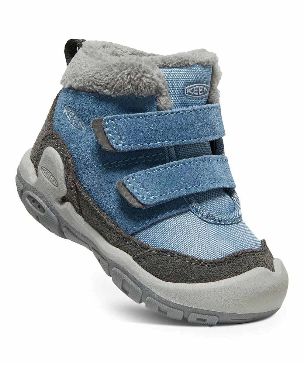 Discount π KEEN Magnet & Blue Shadow Knotch Double-Strap Suede Chukka Boot - Boys For Kids π― 3 Discount π KEEN Magnet & Blue Shadow Knotch Double-Strap Suede Chukka Boot - Boys For Kids π―