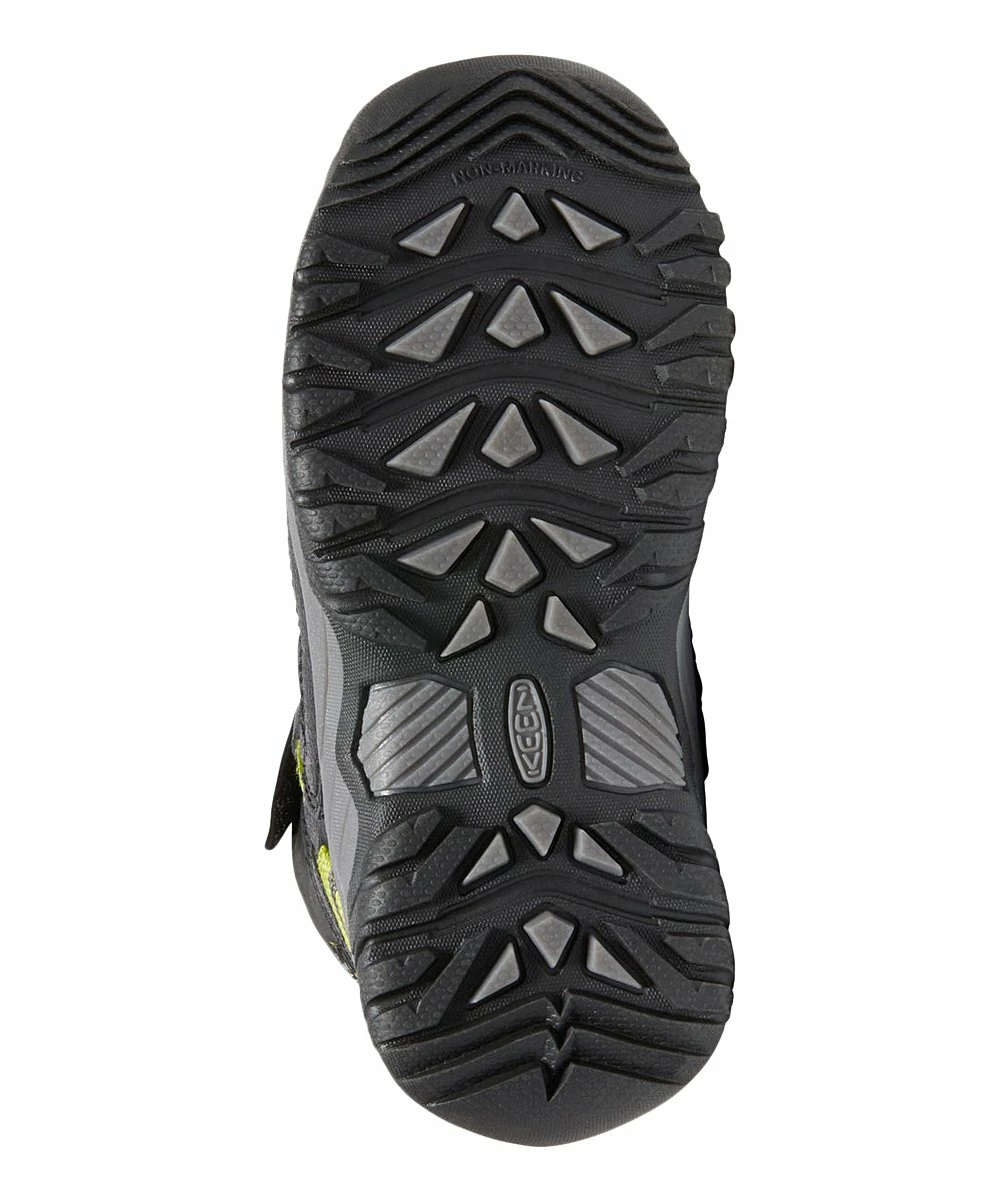 Best reviews of β€οΈ KEEN Black & Steel Gray Targhee Mid Waterproof Leather Hiking Boot - Boys For Kids π - Image 5