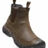 Brand new 💯 KEEN Dark Earth & Mulch Anchorage III Waterproof Leather Boot - Men ⭐