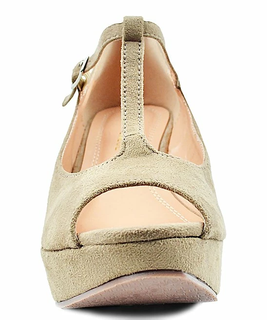 Brand new β€οΈ Chase & Chloe Taupe Suede Keen π©΄ Sandal - π© Women π₯ 5 Brand new β€οΈ Chase & Chloe Taupe Suede Keen π©΄ Sandal - π© Women π₯ - Image 3