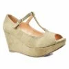 Brand new ❤️ Chase & Chloe Taupe Suede Keen 🩴 Sandal - 👩 Women 🔥