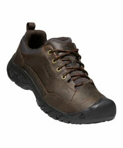 Budget 🔥 KEEN Dark Earth & Mulch Targhee III Leather Oxford - Men 😍