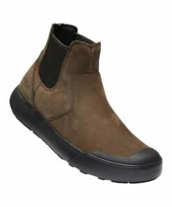 Best deal βοΈ KEEN Mulch & Black Elena Leather Chelsea Boot - π© Women π