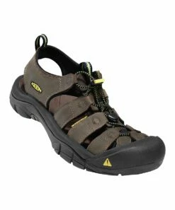 Outlet ❤️ KEEN Bison Newport Leather 🩴 Sandal - Men 😉