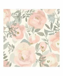 Wholesale 💯 WallPops! Rose Peachy Keen Peel & Stick Wallpaper For Other 🔔