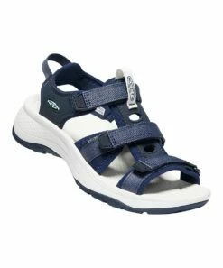 Budget 😍 KEEN Blue Nights & Black Iris Astoria West 🩴 Sandal - 👩 Women 🌟